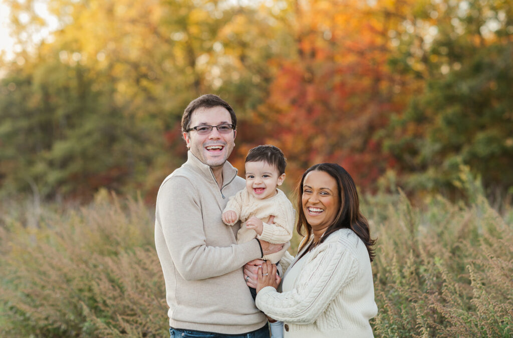 family photography session at Rocky Ridge Park in York Pennsylvania