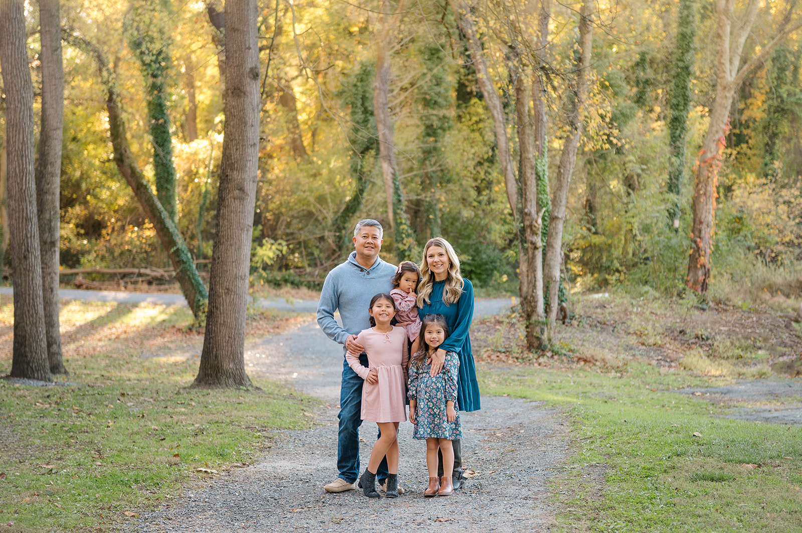 family photo session at outdoor park in York Pennsylvania by York PA family photographer Kara Michelle Photography